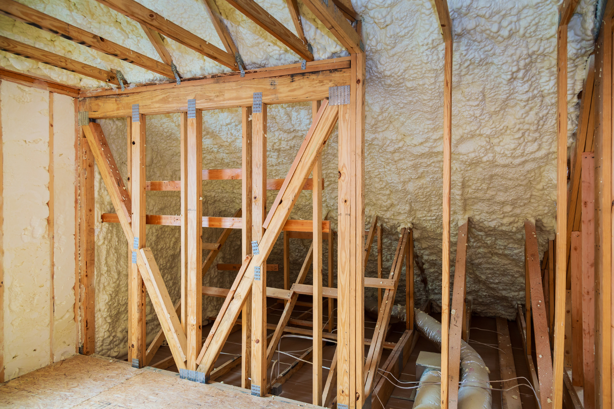 Attic Spray Foam Insulation